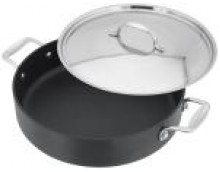 Stellar 6000 Hard Anodised Side Handled Saute / Server 28cm Stellar 6000 Hard Anodised Side Handled Saute / Server 28cm